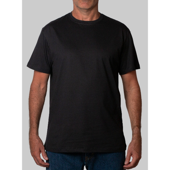 BLACK ORGANIC T SHIRT