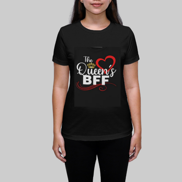 BLACK ORGANIC LADIES T-SHIRT