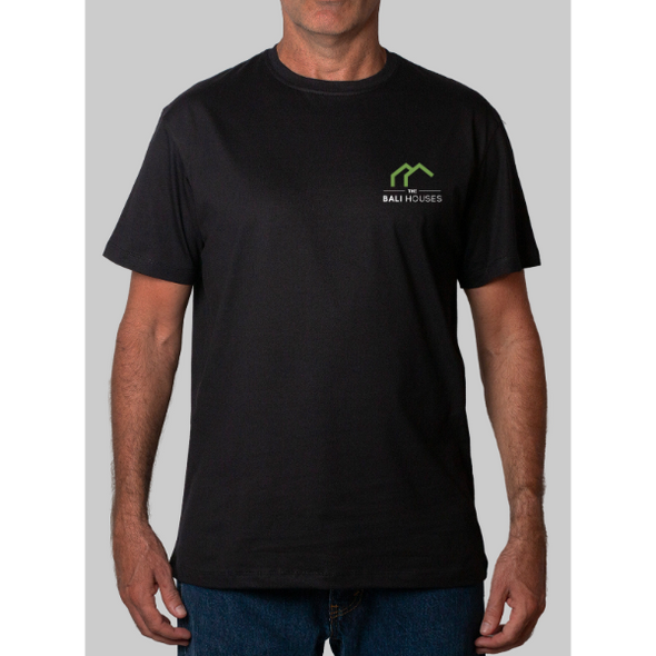 BLACK ORGANIC T SHIRT