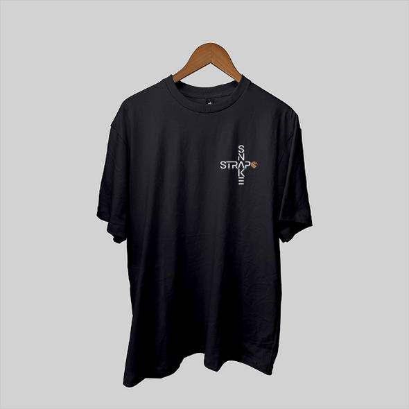 BLACK ORGANIC OVERSIZED T-SHIRT