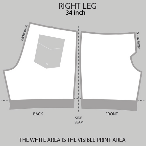 34 INCH BOARDSHORT 4WAY STRETCH