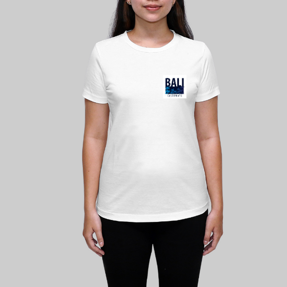 WHITE ORGANIC LADIES T-SHIRT