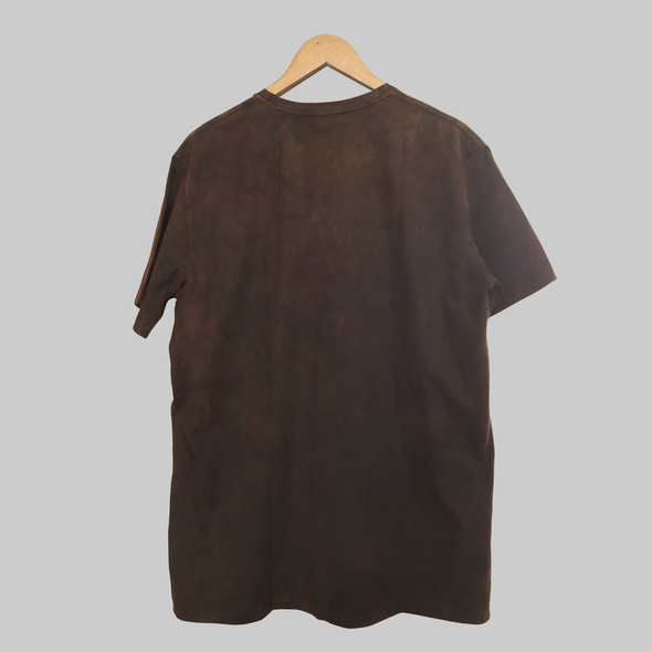 1 SIDES PRINTED SANDWASH ORANIC T-SHIRT